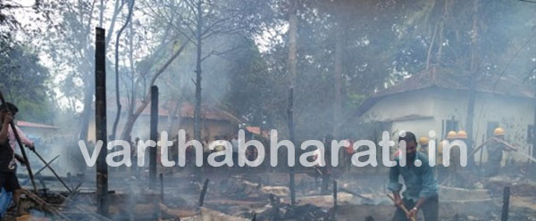 ನಿಟ್ಟೂರು: ವಲಸೆ ಕಾರ್ಮಿಕರ ಗುಡಿಸಲಿಗೆ ಬೆಂಕಿ